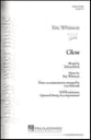 Glow SATB choral sheet music cover